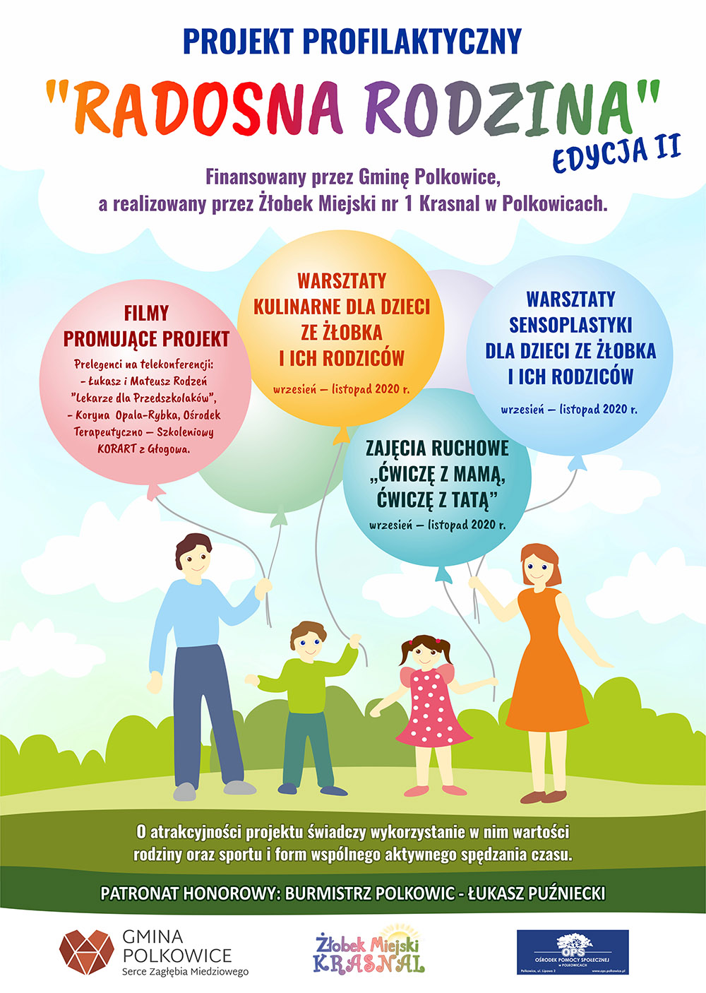Projekt profilaktyczny "Radosna Rodzina" - edycja II