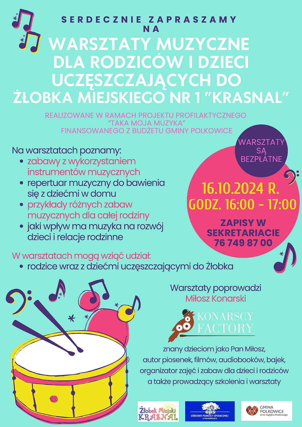 Plakat promujący wydarzenie