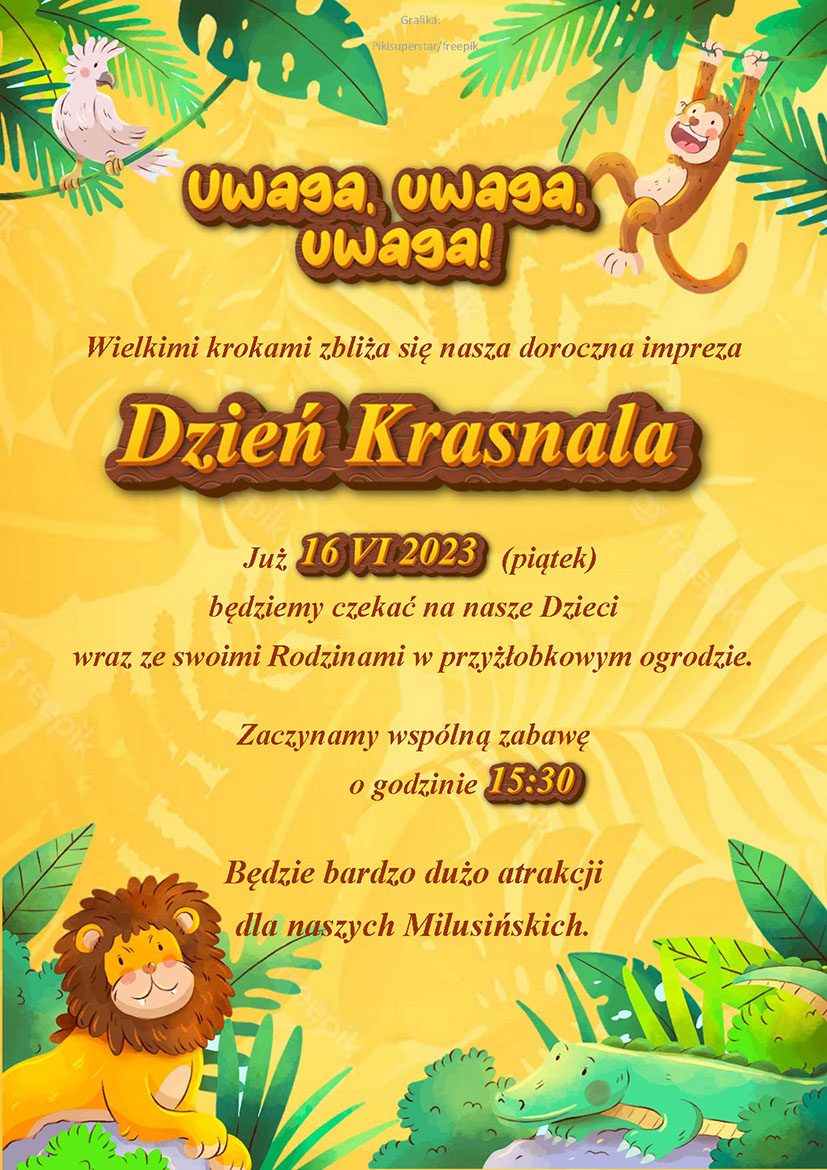 Plakat promujący wydarzenie